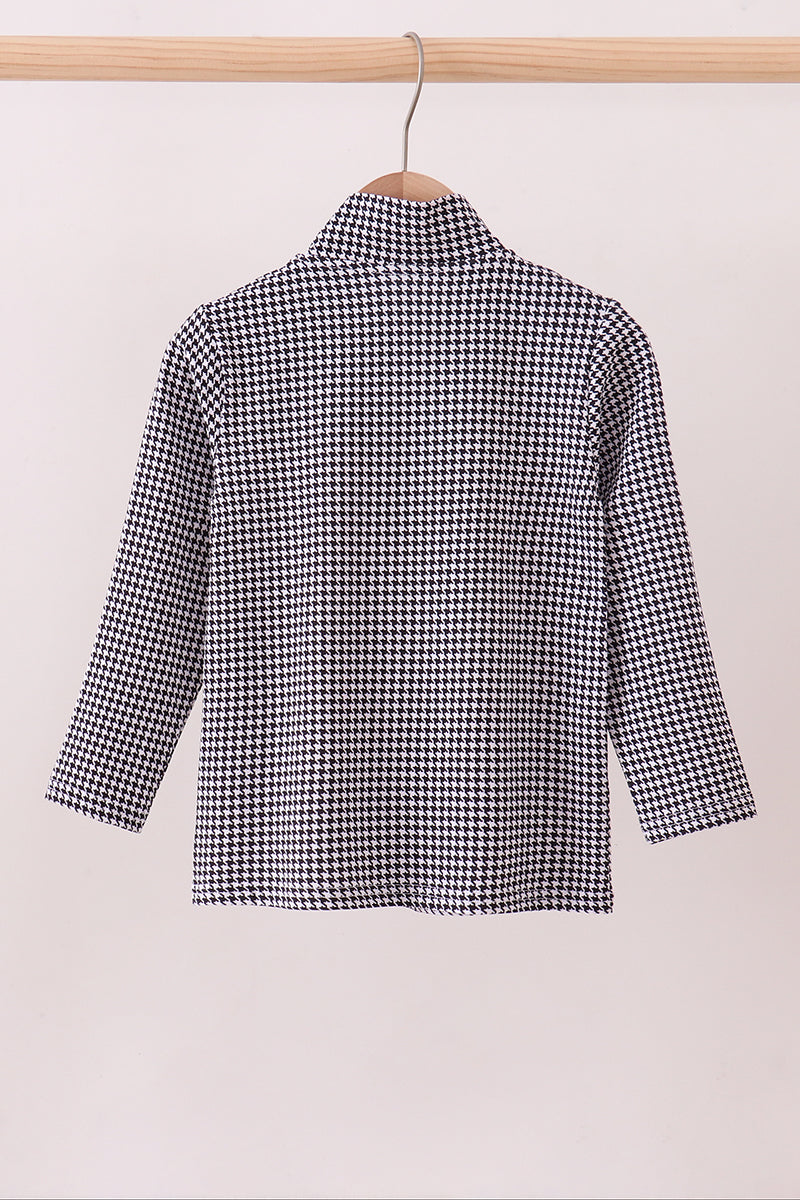 Alabama Embroidery Gingham Top