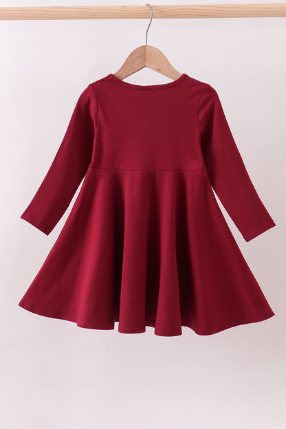 Georgia Bulldog Applique Dress