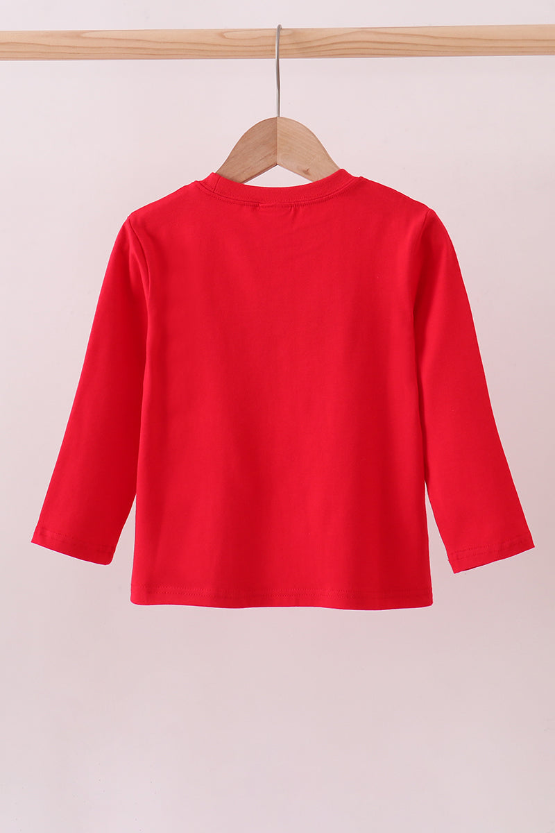 Georgia Bulldog Embroidery Top