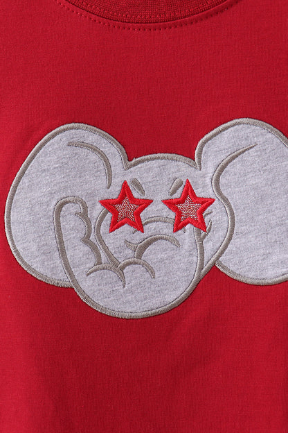 Alabama Elephant Applique Top