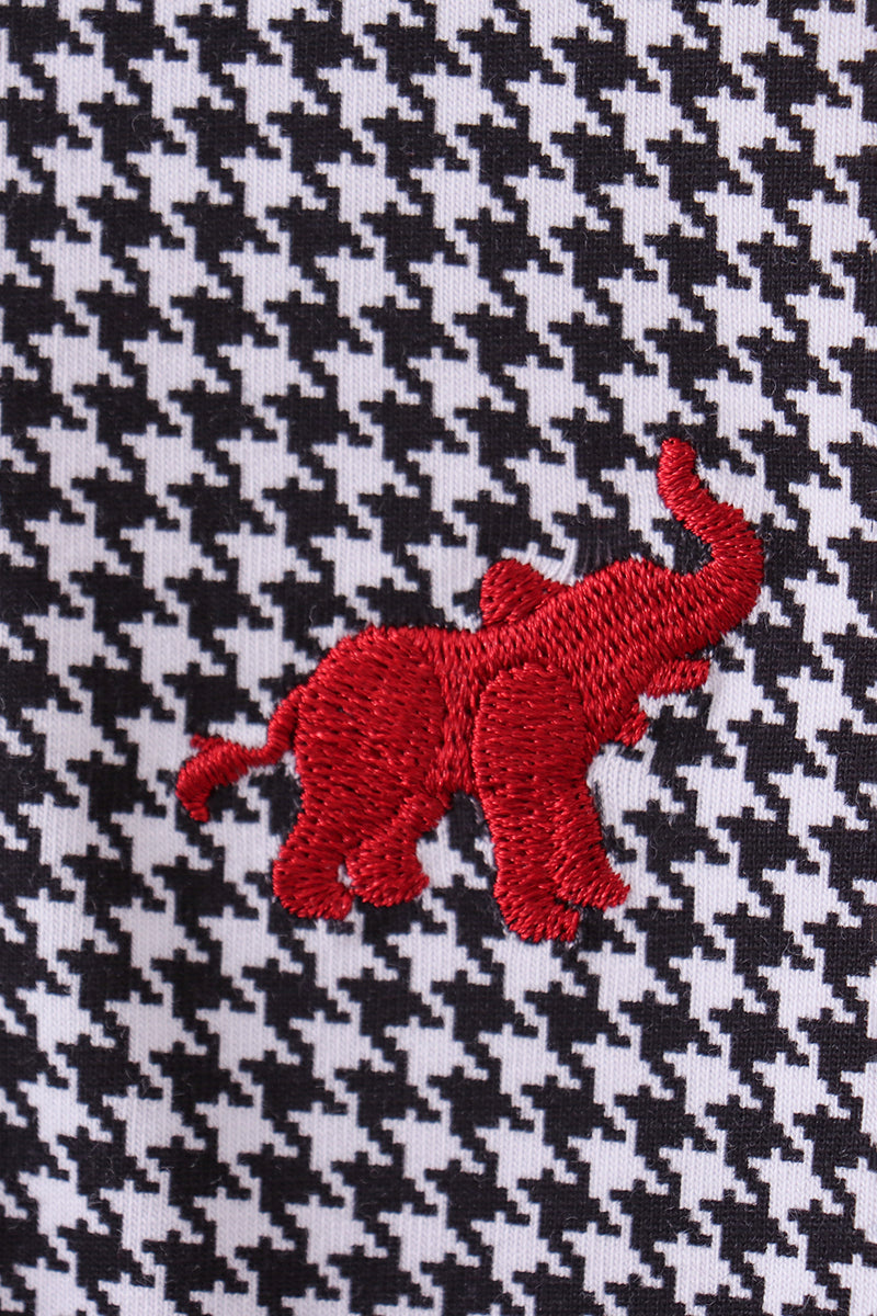 Alabama Elephant Embroidery Vest