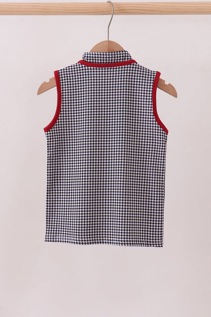 Alabama Elephant Embroidery Vest