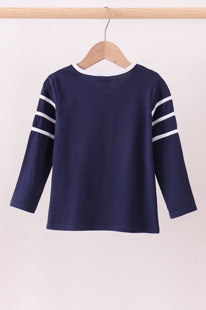 Auburn Tiger Applique Top