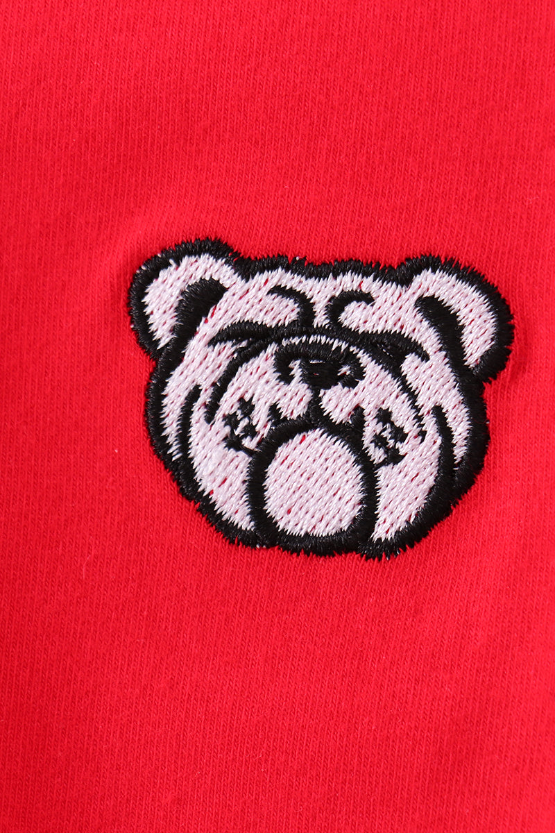 Georgia Bulldog Embroidery Cardigan