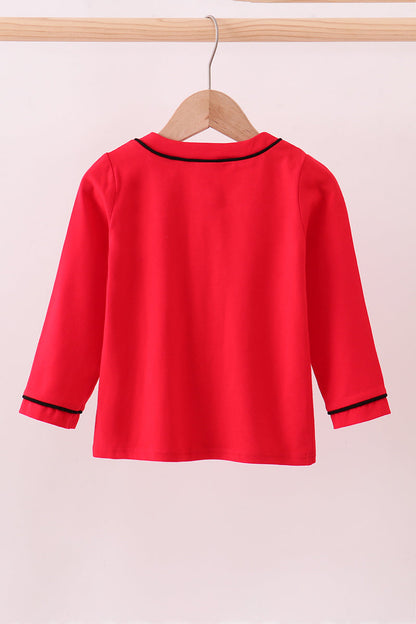 Georgia Bulldog Embroidery Cardigan