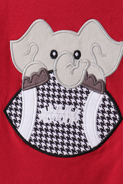 Alabama Elephant Applique Pants Set