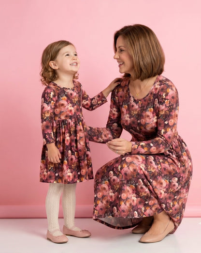 Autumn Embers Women's Dress