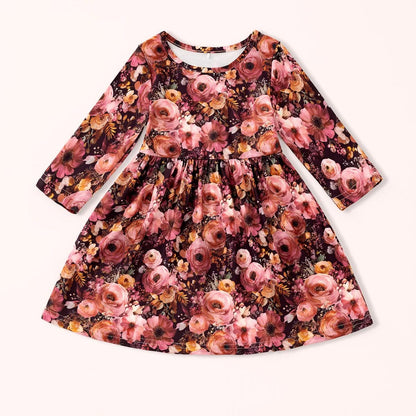 Autumn Embers Girls Dress