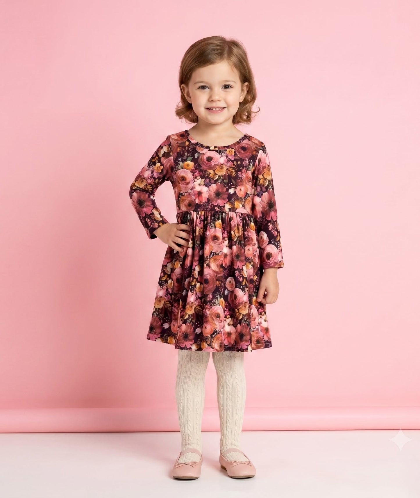 Autumn Embers Girls Dress