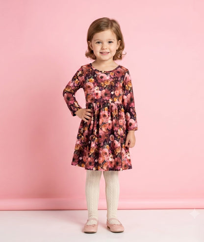 Autumn Embers Girls Dress