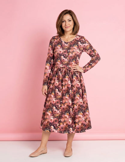 Autumn Embers Women's Dress